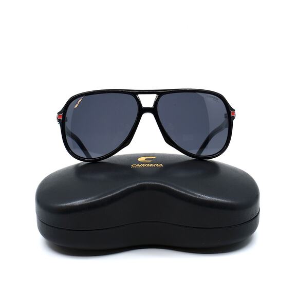 NEW CARRERA 1045/S BLACK GREY GRADIENT AUTHENTIC SUNGLASSES - Picture 5 of 11